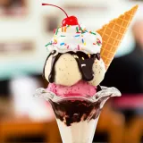 Malteada con Helado